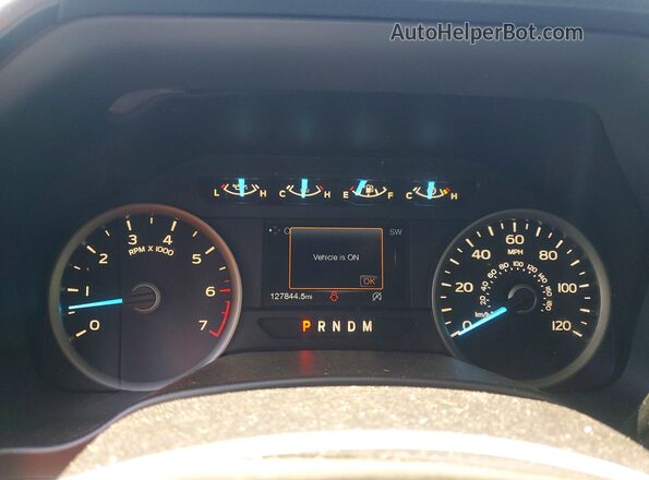 1FTEW1CP2JFA55602 2018 FORD F150 Gray Vista del cuadro de instrumentos