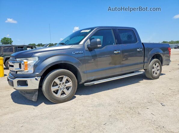 1FTEW1CP2JFA55602 2018 FORD F150 Gray Vista tres cuartos delantera izquierda