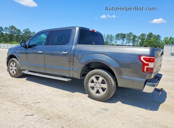 1FTEW1CP2JFA55602 2018 FORD F150 Gray Trasero izquierdo