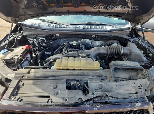 1FTEW1CP2KKD80808 2019 FORD F150 Бордовый Вид задней части салона