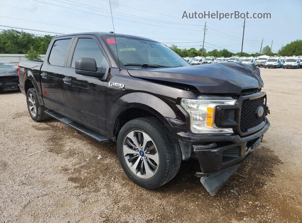 1FTEW1CP2KKD80808 2019 FORD F150 Бордовый 