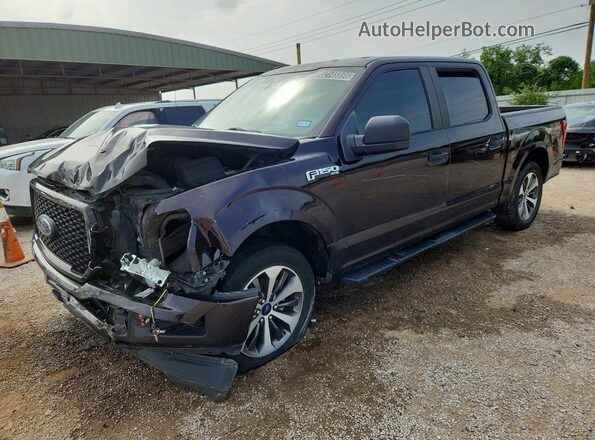 1FTEW1CP2KKD80808 2019 FORD F150 Бордовый Передняя левая четверть