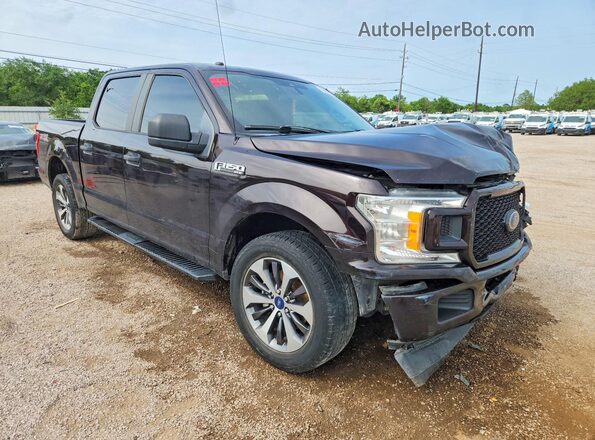 1FTEW1CP2KKD80808 2019 FORD F150 Бордовый Передняя правая четверть