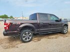 2019 Ford F150 Supercrew Бордовый vin: 1FTEW1CP2KKD80808