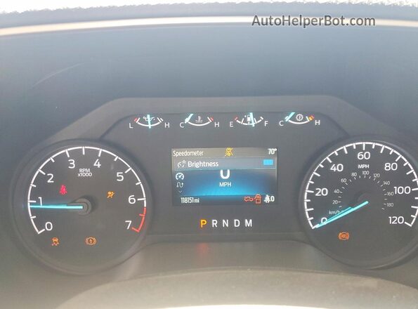 1FTEW1CP3PKE29957 2023 FORD F150 Gray Սարքավորումների վահանակի տեսք