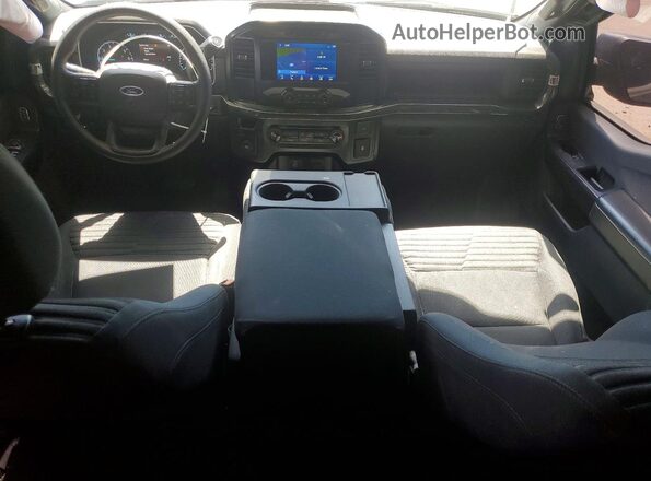 1FTEW1CP3PKE29957 2023 FORD F150 Gray Առջևի վահանակի տեսք