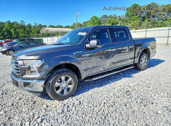 1FTEW1CP4GFC36791 2016 FORD F150 Черный Передняя левая четверть
