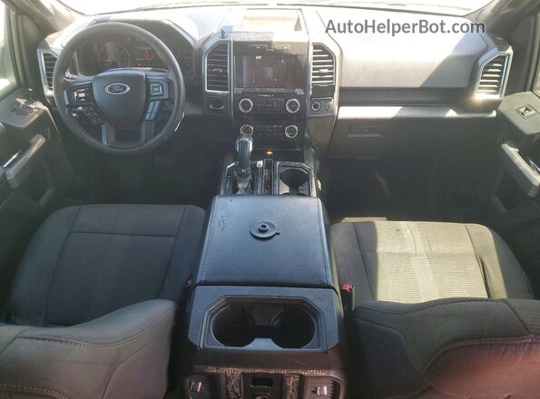 1FTEW1CP4GKE29787 2016 FORD F150 Gray Vista del salpicadero
