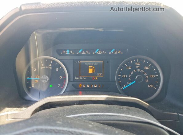 1FTEW1CP4GKE29787 2016 FORD F150 Gray Vista del cuadro de instrumentos