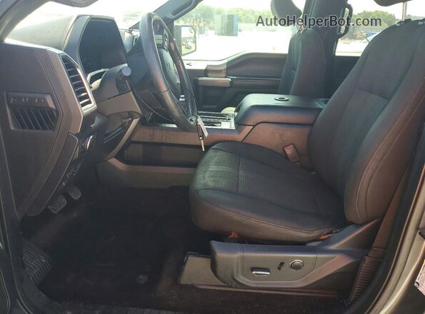 1FTEW1CP4GKE29787 2016 FORD F150 Gray Vista interior delantera