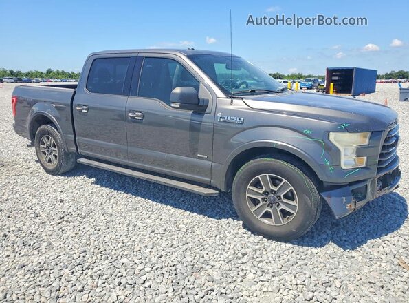 1FTEW1CP4GKE29787 2016 FORD F150 Gray Delantero derecho