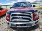 2017 Ford F150 Supercrew Красный vin: 1FTEW1CP4HFB06236