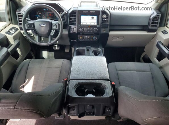 1FTEW1CP4HFB74035 2017 FORD F150 Black Vista del salpicadero