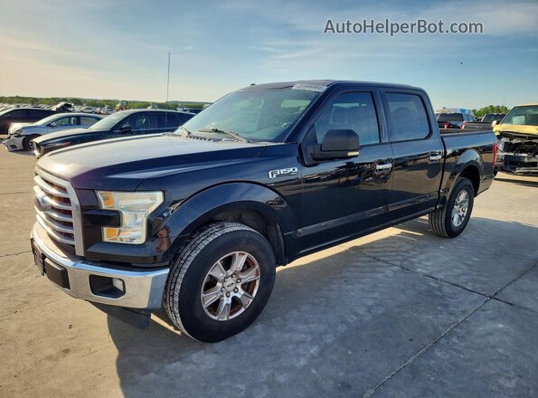 1FTEW1CP4HKC59478 2017 FORD F150 Black Front left