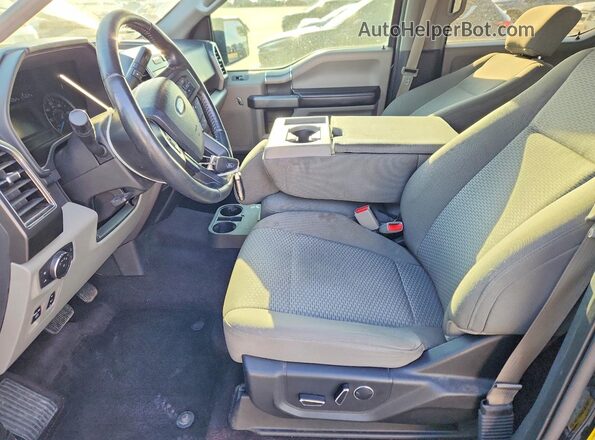 1FTEW1CP4HKC59478 2017 FORD F150 Black Front interior view