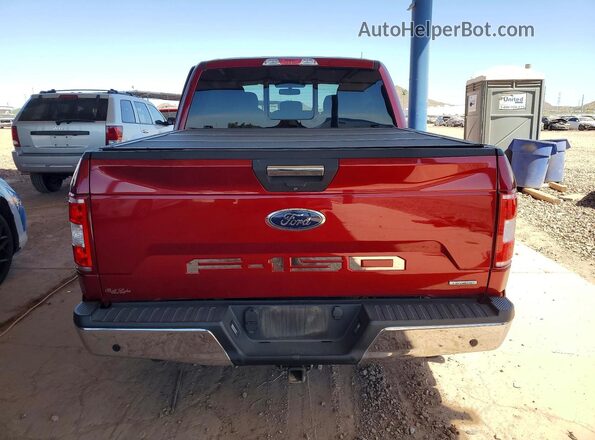 1FTEW1CP4JKD57335 2018 FORD F150 Burgundy Հետևի տեսք