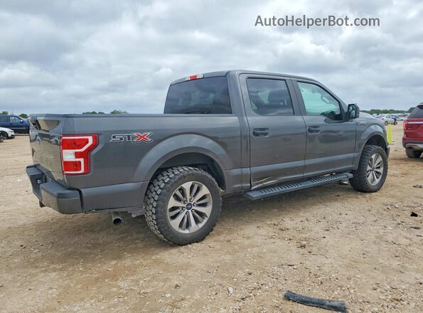 1FTEW1CP4JKF35311 2018 FORD F150 Серый Задняя правая четверть