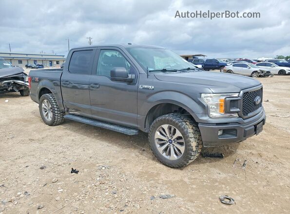 1FTEW1CP4JKF35311 2018 FORD F150 Серый Передняя правая четверть