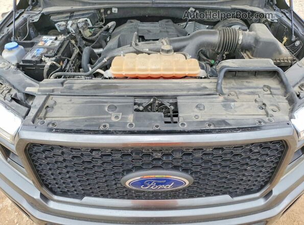 1FTEW1CP4JKF35311 2018 FORD F150 Серый Вид задней части салона