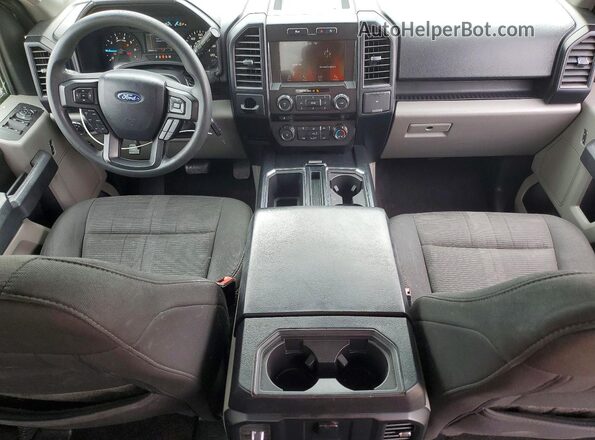 1FTEW1CP4JKF35311 2018 FORD F150 Серый Вид панели приборов