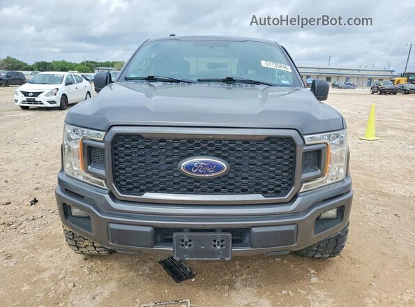 1FTEW1CP4JKF35311 2018 FORD F150 Серый Вид спереди