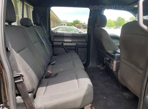 1FTEW1CP4KKD54274 2019 FORD F150 Black Widok tylnych siedzeń