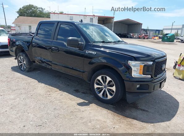 1FTEW1CP4LFB84668 2020 FORD F150 Черный Передняя правая четверть