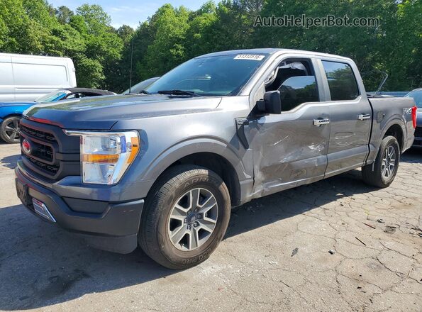 1FTEW1CP4MFC47012 2021 FORD F150 Charcoal Vista tres cuartos delantera izquierda