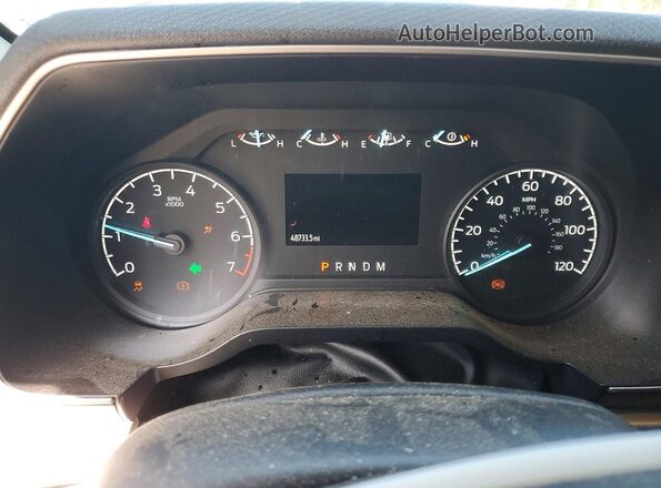 1FTEW1CP4MFC47012 2021 FORD F150 Charcoal Vista del cuadro de instrumentos