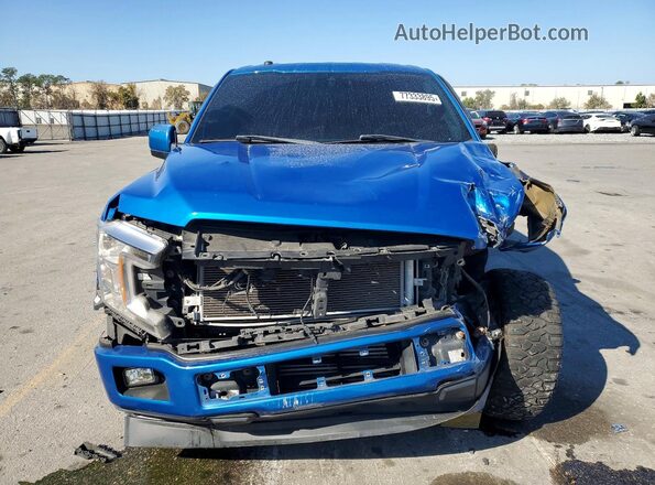 1FTEW1CP5KFC96927 2019 FORD F150 Blue Vista frontal