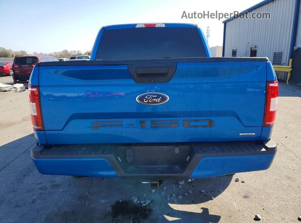 1FTEW1CP5KFC96927 2019 FORD F150 Blue Vista trasera