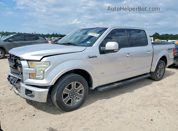 1FTEW1CP6GKD42716 2016 FORD F150 Silver Передня ліва чверть