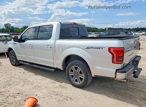 1FTEW1CP6GKD42716 2016 FORD F150 Silver Задня ліва чверть
