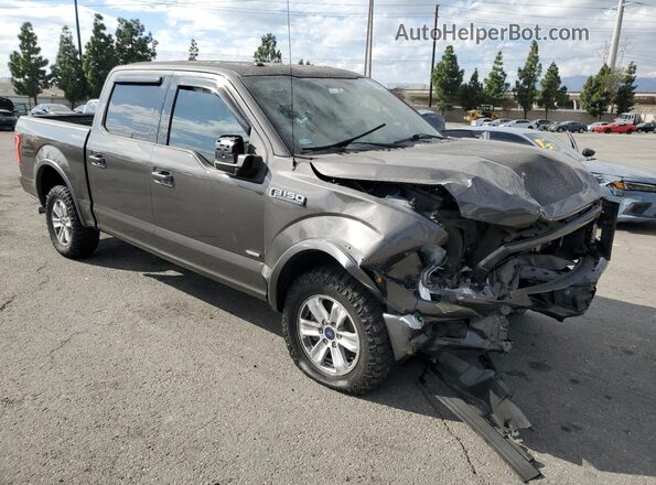 1FTEW1CP6HKC55481 2017 FORD F150 Угольный Передняя правая четверть
