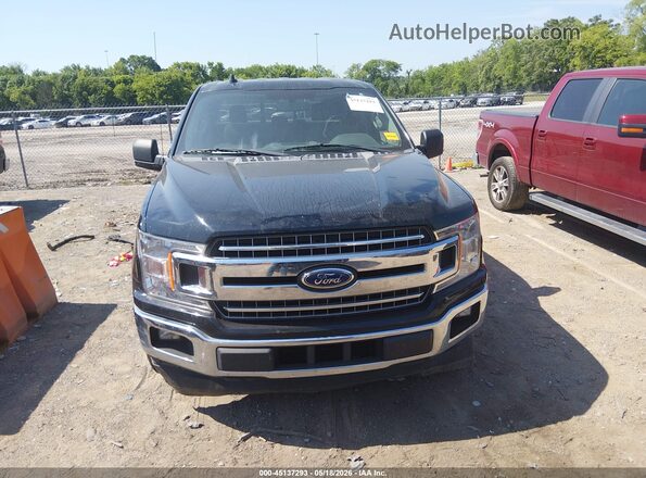 1FTEW1CP6JKD40844 2018 FORD F150 Black წინა ხედი