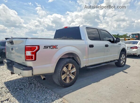 1FTEW1CP6KFA29747 2019 FORD F150 Silver Задня права чверть