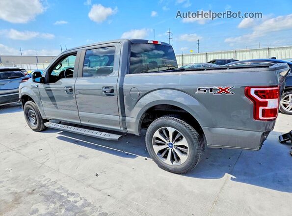 1FTEW1CP6LFC04435 2020 FORD F150 Серый Задняя левая четверть