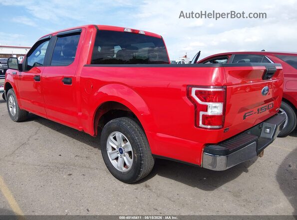 1FTEW1CP7KFB75901 2019 FORD F150 Red Rear left