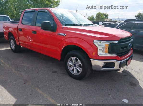 1FTEW1CP7KFB75901 2019 FORD F150 Red Front right
