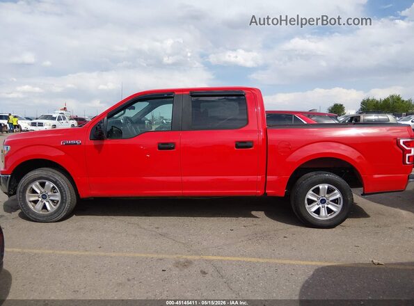 1FTEW1CP7KFB75901 2019 FORD F150 Red 360 interior view