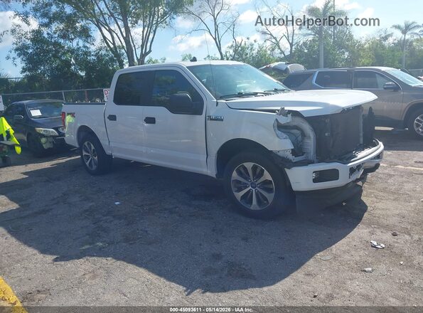 1FTEW1CP7LKD16653 2020 FORD F150 Белый Передняя правая четверть