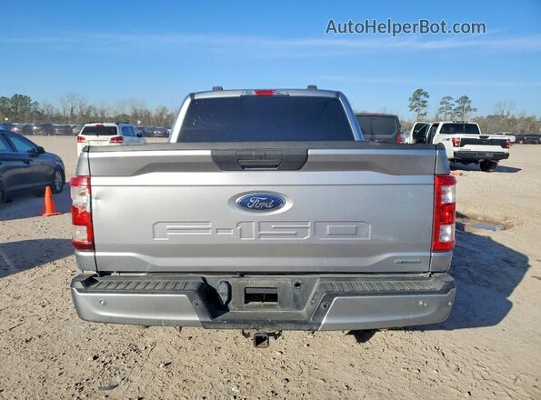 1FTEW1CP7MFB53318 2021 FORD F150 Gray Rear view