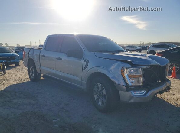 1FTEW1CP7MFB53318 2021 FORD F150 Gray Front right