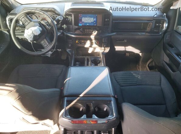 1FTEW1CP7MFB53318 2021 FORD F150 Gray Dashboard view