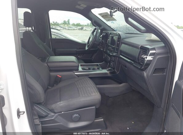 1FTEW1CP8MKE88451 2021 FORD F150 Белый Вид салона спереди