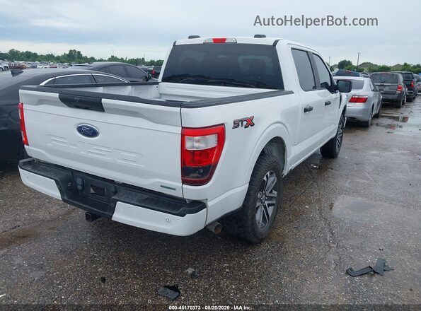 1FTEW1CP8MKE88451 2021 FORD F150 Белый Задняя правая четверть