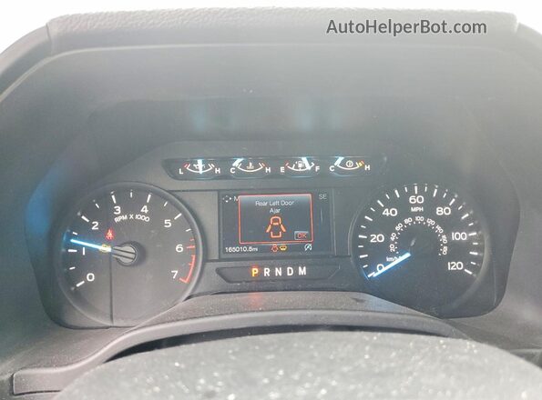 1FTEW1CP9LFA15293 2020 FORD F150 White Widok zestawu wskaźników