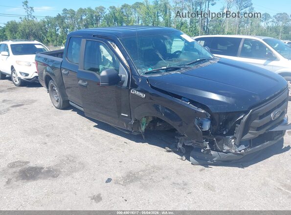 1FTEW1CPXGFD50083 2016 FORD F150 Черный Передняя правая четверть