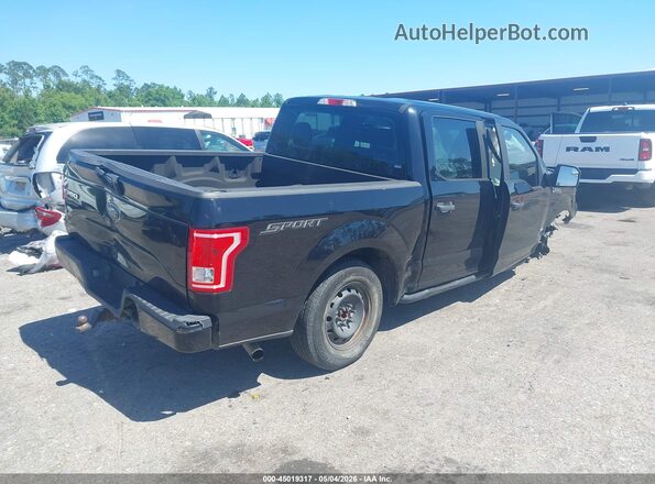 1FTEW1CPXGFD50083 2016 FORD F150 Черный Задняя правая четверть
