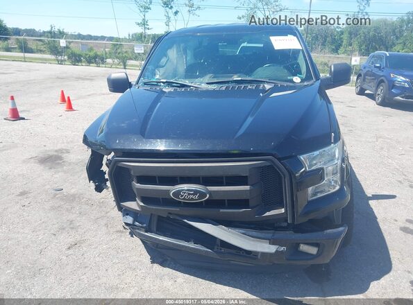 1FTEW1CPXGFD50083 2016 FORD F150 Черный Вид щитка приборов